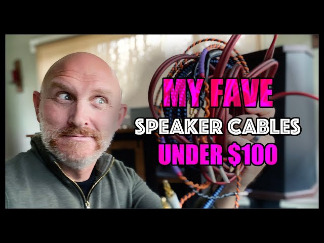 ONE OF THEM GETS CLOSE to my $3k REFERENCE?!? My fave Speaker Cables under $100!