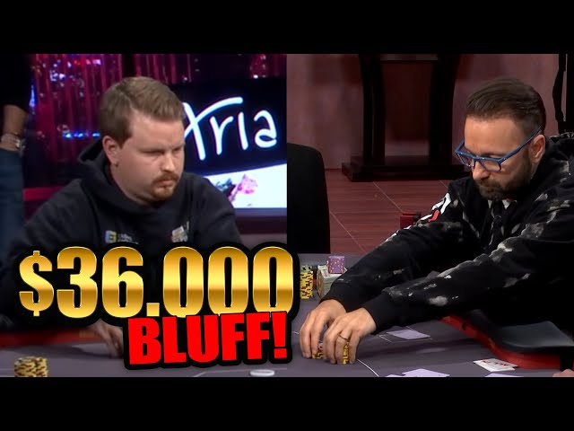 Daniel Negreanu Bluffing Slot Player in High Stakes Poker