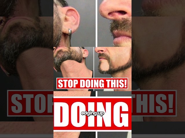NEVER trim your beard like THIS!