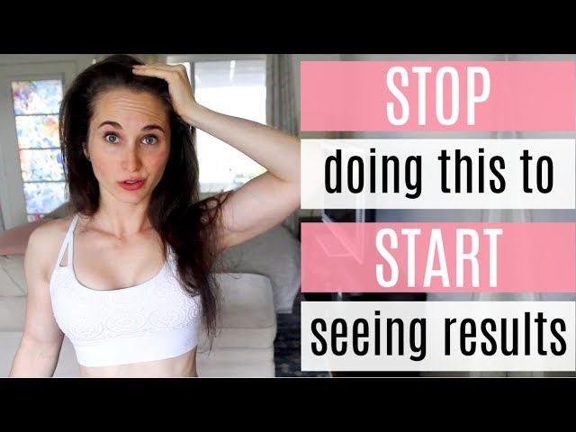 WHY YOU'RE NOT LOSING WEIGHT | Top 7 Fat Loss Mistakes