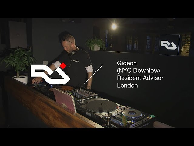 Gideön (NYC Downlow) - Live from RA London | Resident Advisor