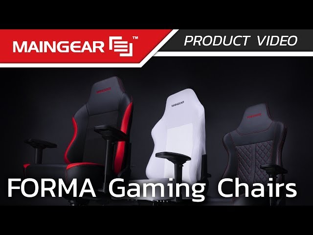 MAINGEAR FORMA Gaming Chairs - Product Video