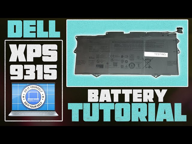 How To Replace Your Battery | Dell XPS 13 9315