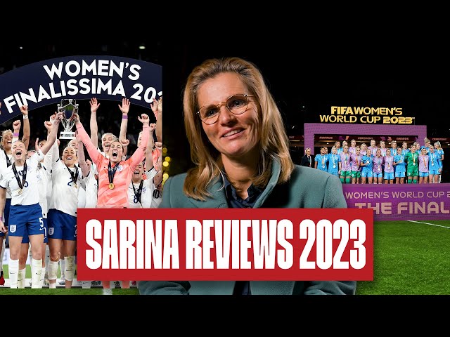 Finalissima Win, Arnold Clark Cup 🏆& World Cup Down Under Sarina Wiegman Reviews Lionesses 2023
