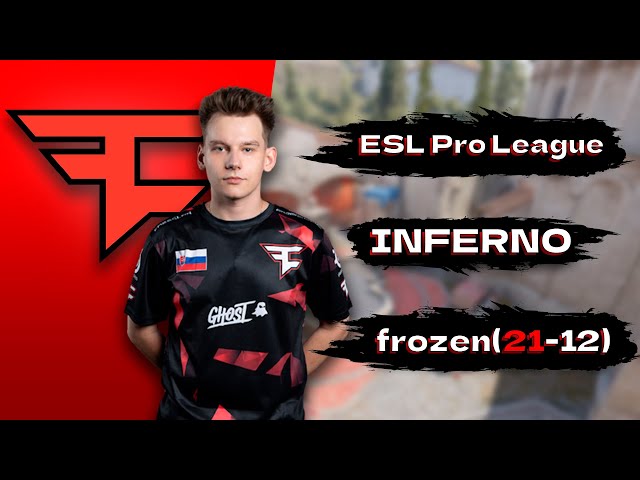 CS2 POV frozen (21-12) vs Imperial (INFERNO) - ESL Pro League Season 19