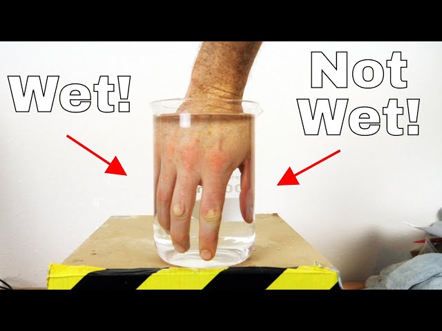 Is Water Wet? The Final Experimental Proof!