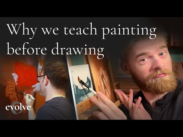 Why We DON'T Teach Drawing Before Painting