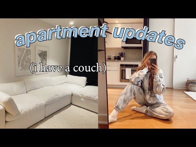 vlog: apartment updates & what i've been doing to stay busy at home | maddie cidlik