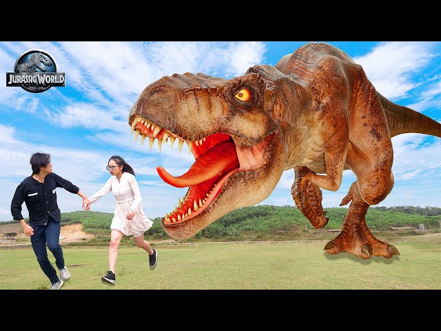 Best T-rex Chase | T-rex vs Indominus REX | Jurassic Park Fan-Made Short Film | Dinosaur | Ms.Sandy