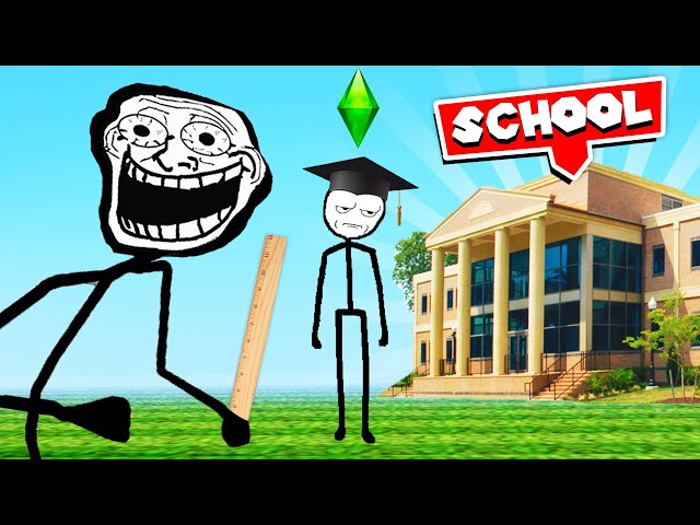 My Trollge Sims go to High School! (Garry's Mod)