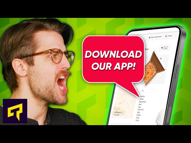 Why Websites Ask You To Download An App
