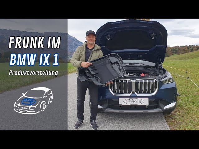 Frunk (front boot) in the BMW iX 1 / Product presentation #bmwix1