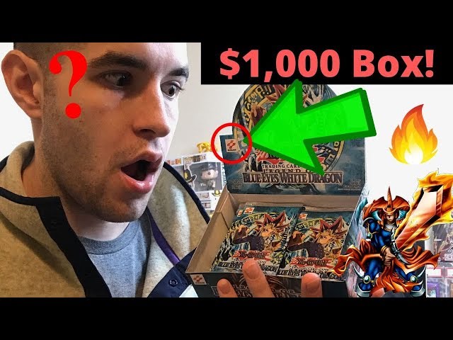 EPIC Yu-Gi-Oh! 2002 LEGEND OF BLUE-EYES Booster Box OPENING! Opening a 1K Box for 1K Subs!