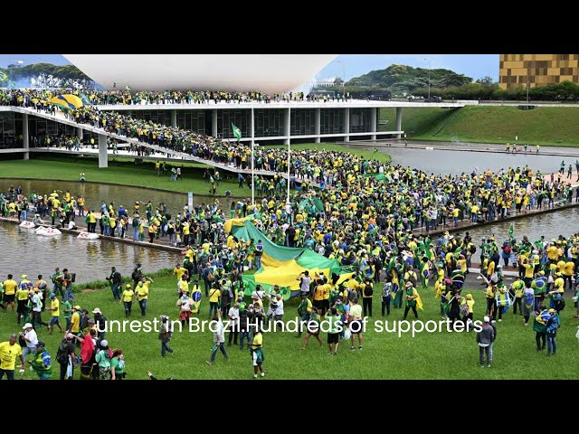 Chaos in Brazil: Supporters of Former President Storm National Congress