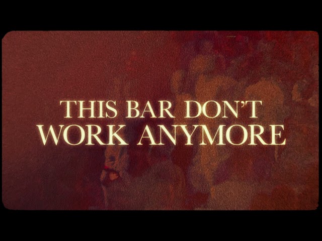 Jason Aldean - This Bar Don't Work Anymore (Lyric Video)