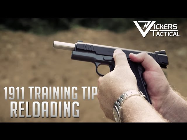 Wilson Combat 1911 Training Tip:  Reloading