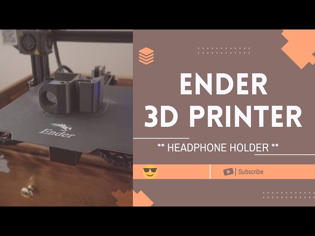2022 #Shorts: 3D Printing at Home - Headphone Holder