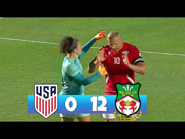 ex USA Women vs Men 0-12 - All Goals & Highlights 2023