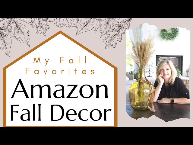 Amazon Fall Favorites | Fall Decorate With Me