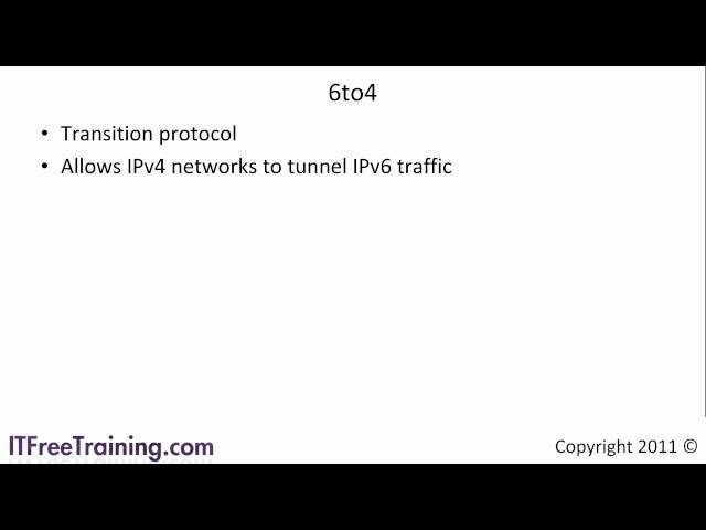 IPv6 Transition Technology