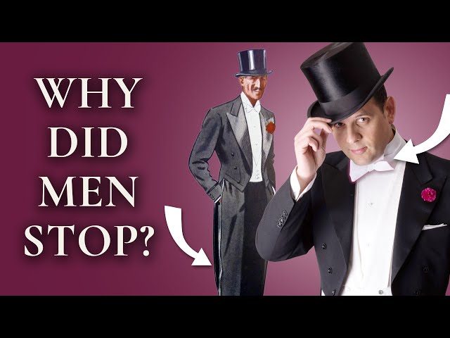 Why Did Men Stop Wearing White Tie (Formal Tailcoats)?
