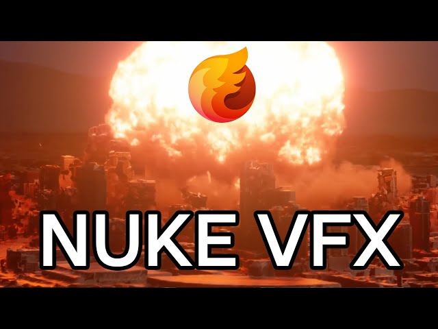 Nuclear Bomb in Los Angeles VFX w/ EmberGen