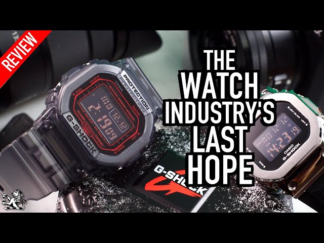 Don't Buy An Apple Watch Until You've Seen This: Why G-Shock Is A Better Smartwatch - DWB5600G-1