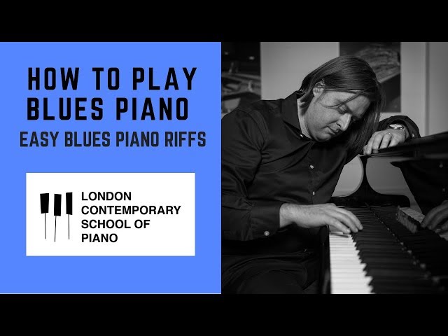 How To Play Blues Piano (EASY BLUES PIANO RIFFS)