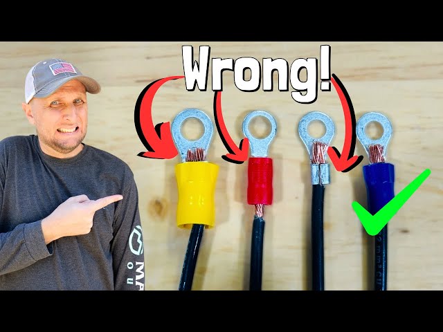 7 HUGE Crimp Connector Mistakes Everyone Should Know About!  Most Are Guilty Of 3