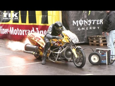 Das schnellste Motorrad der Welt: Von Null auf 100 in 0,8 Sekunden!
