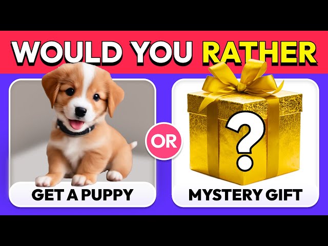 Would You Rather...? Mystery Gift Box Edition 🎁❓