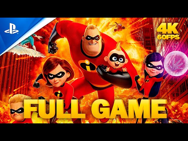 The Incredibles Full Game Walkthrough Gameplay Part 1 | 4K 60FPS
