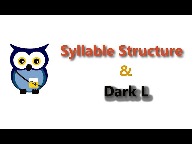 Syllable and Dark L