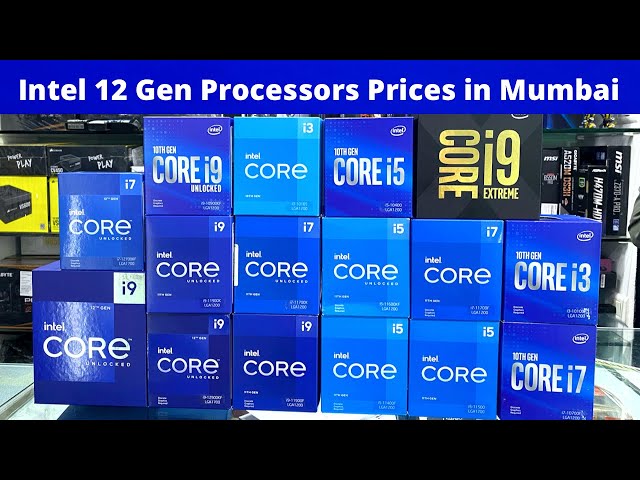 Intel 12th Gen Processors Prices in Lamington Road Mumbai | Karma IT Hub