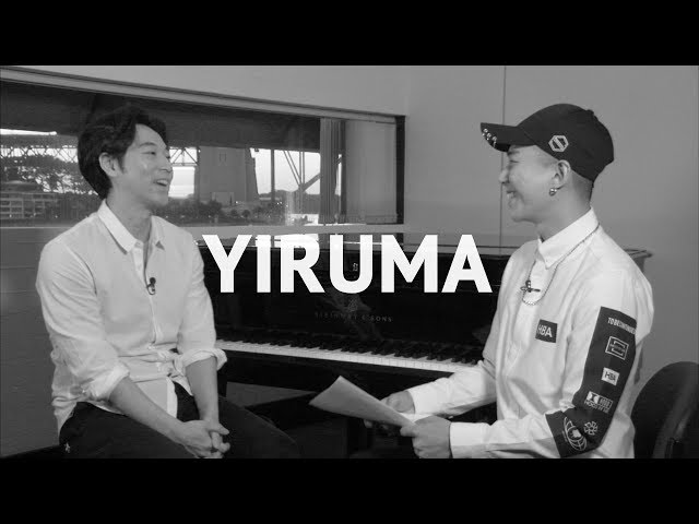 Pianist and K-pop songwriter Yiruma backstage at Sydney Opera House