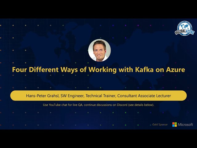 Four Different Ways of Working with Kafka on Azure