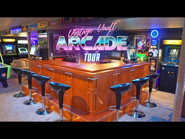 The Basement Arcade - Vintage Vault Arcade Tour 2021