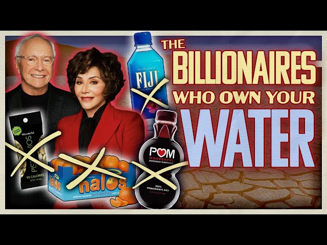 How This Billionaire Couple STOLE California's Water Supply | The Class Room ft. @SecondThought