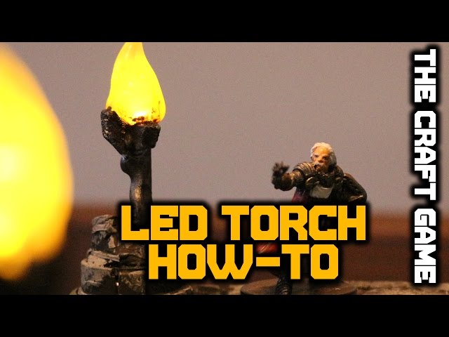 How to Make your own flickering LED Torches!