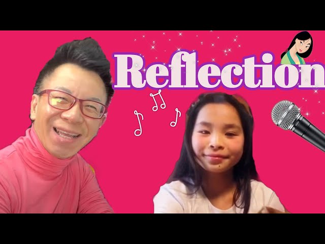 學唱歌 - Reflection by SAYMusic Australia Chelsea 跟AGT Celine's Vocal Coach Steve Learning Singing 學習唱歌