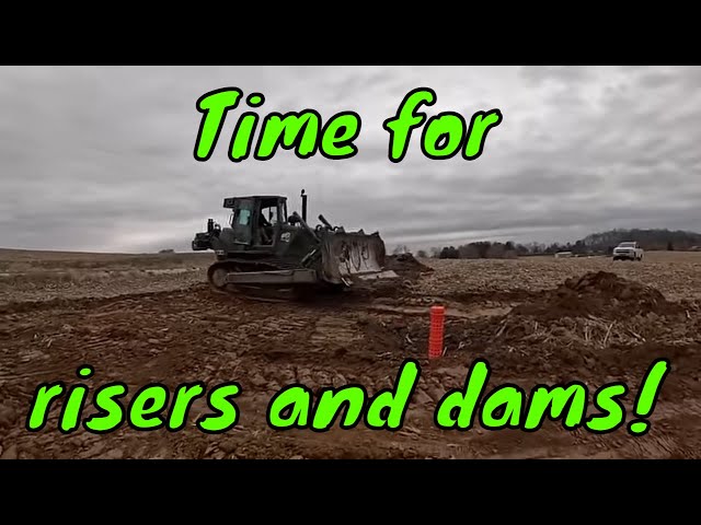 Back In Action: Big Dozer Building Dams - It Feels Good To Push Dirt Again!