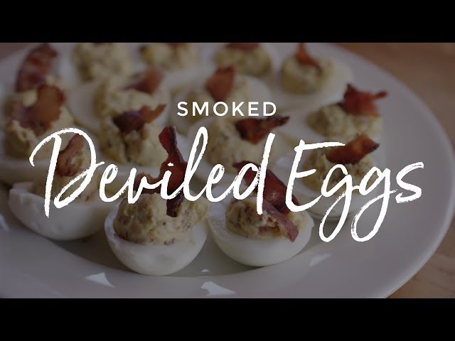 Smoked Deviled Eggs on the Yoder Smokers YS640