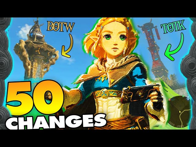 50 Location Changes In Hyrule In Tears Of The Kingdom