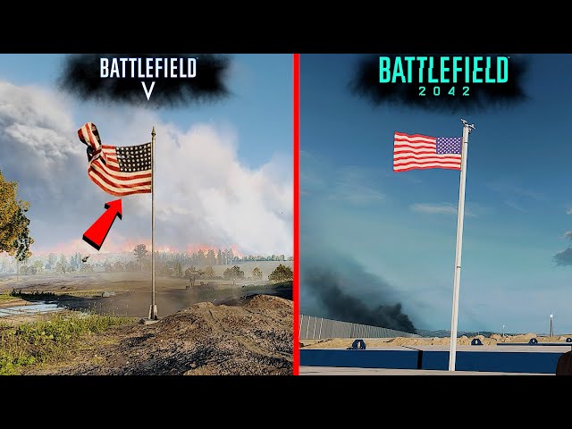 Battlefield 5 vs Battlefield 2042 - Attention to Detail Comparison