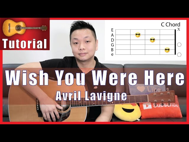 Wish You Were Here - Avril Lavigne Guitar Tutorial