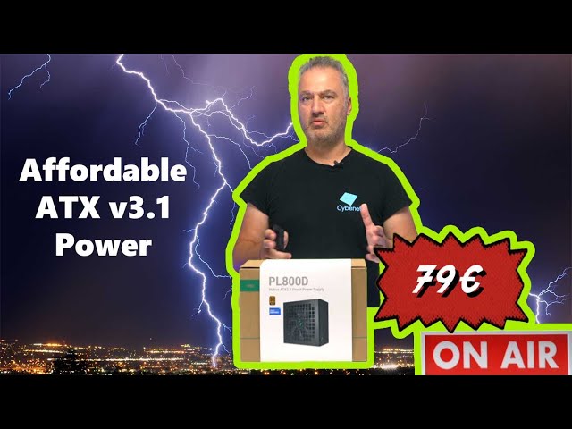 Deepcool PL800D: The most affordable ATX v3.1 PSU!