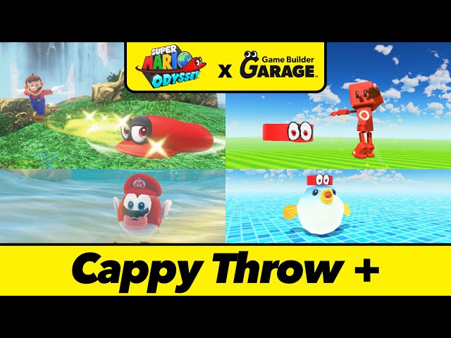 Let's Make The Cappy Throw And Capture Mechanic From Super Mario Odyssey in Game Builder Garage