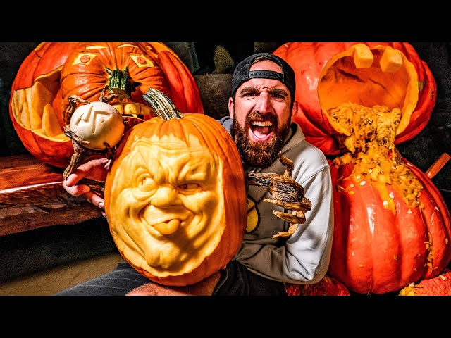 GIANT Pumpkin Carving Contest | OT 19