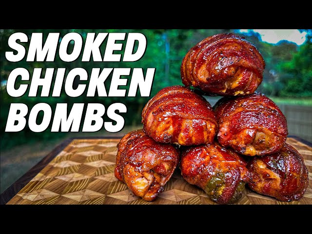 Smoked Chicken Bombs Recipe...These Are AMAZING! | Ash Kickin' BBQ
