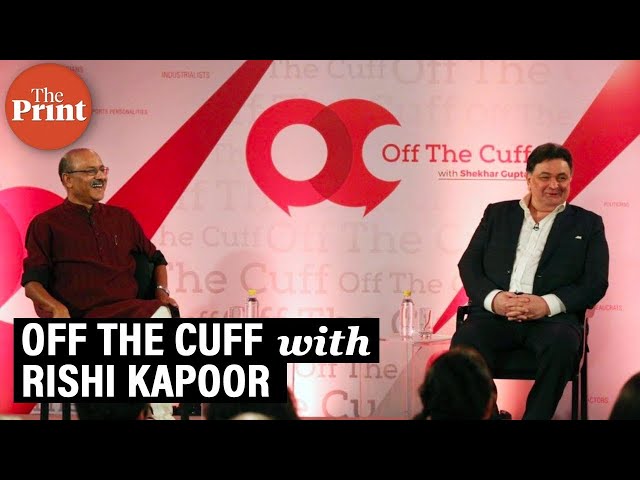 Revisit Off The Cuff with late actor Rishi Kapoor as his last film 'Sharmaji Namkeen' releases